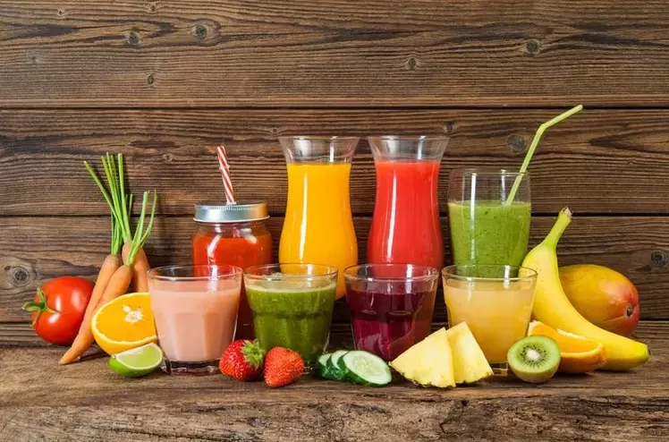 сокови од овошје и зеленчук за исхрана за пиење