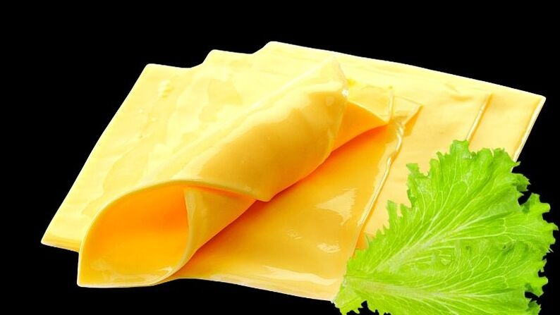 преработеното сирење е забрането на диетата со кефир