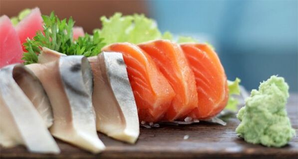 На јапонската диета можете да јадете риба, но без сол